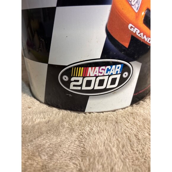 Tony Stewart Metal Waste Bin NASCAR 2000 19” Tall 10” Diameter - Picture 5 of 11